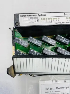 Fisher-Rosemount 01984-4121-0002 Isolated Discrete Termination Panel A #2316