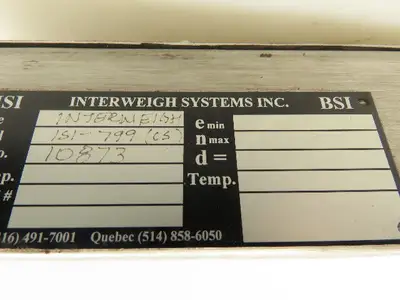 ISI Interweigh Systems Inc. 1S1-799 (cs) Digital Scale Indicator Readout