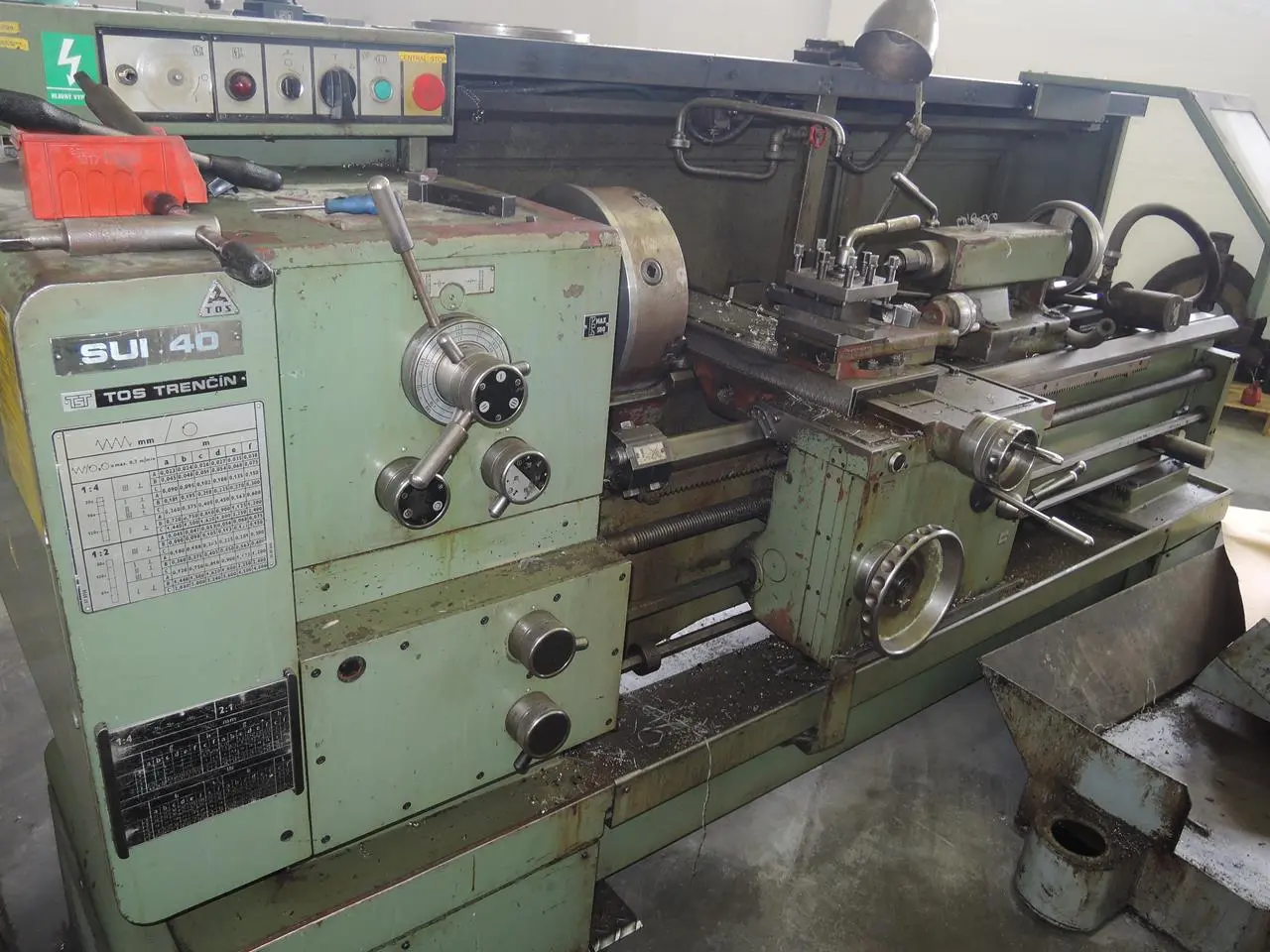 USED 1988 TOS SUI 40-1500