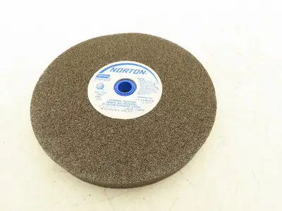 Norton 6A090 8x1x1" Bench & Pedestal Alundum Grinding Wheel Coarse 36/46 Grit