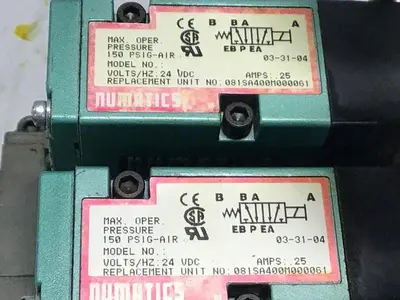 USED NUMATICS 081SA400M000061