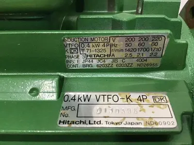 USED HITACHI VTFO-K 4P