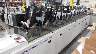 PITNEY BOWES FlowMaster 12000 Inserters Mailing and Inserting Equipment | Machinery Solutions Group, Inc. (8)