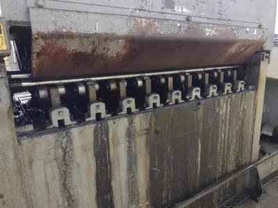 60" X .057" HERR-VOSS MODEL #66/1.156-19/9 4-HIGH BACKED UP PRECISION COIL LEVELER: YOBRO #25004