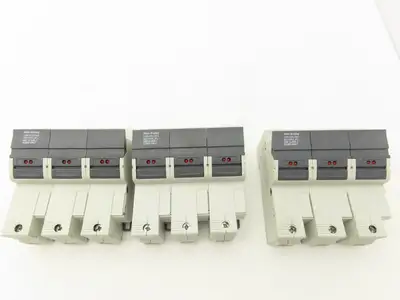 Allen Bradley 1492-FB3J30-L Fuse Holder 30A 600V 3 Pole Class J Ser B Lot of 3