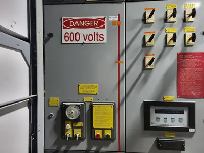 Low Voltage PDC / Switchgear Section, (2) 4000A & (5) 1200A Cutler-Hammer Magnum DS Breakers, 600V 3PH