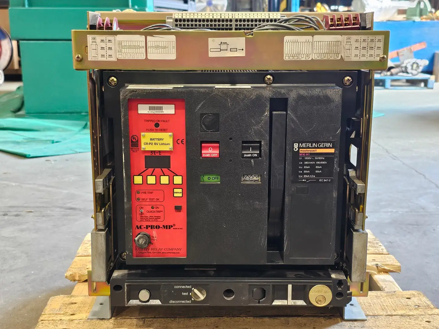 Used 2000 MERLIN GERIN M16H1 Switchgears British Columbia CA | Lenmark #1427010