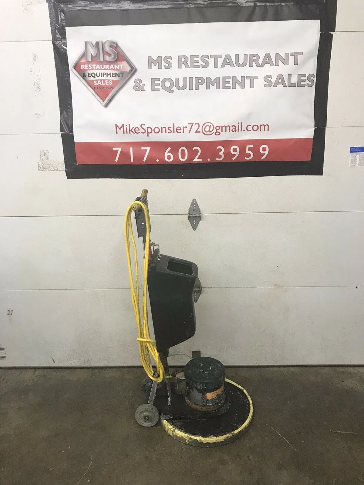 NSS Mustang 175 Floor Buffer (Tested And Working)