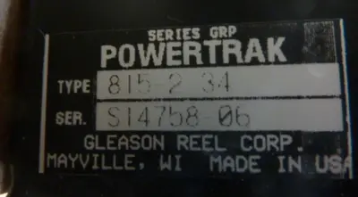 Used GLEASON 815 2 34 Misc Electrical & Power Parts Michigan US | Ideal Machinery #1260250