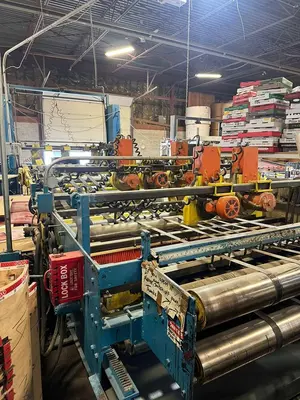 66" x 65" Staley 3 color Rotary Die Cutter