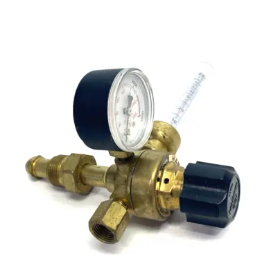 New | in-Stock Harris Argon CO2 Zero Compensated Cylinder Flowmeter Regulator 3100331 Regulators Michigan US | Maverick Industrial Sales #1395392