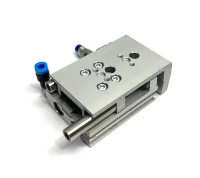 USED FESTO PNEUMATIC MINI SLIDE ACTUATOR 8MM PISTON 20MM STROKE 8085111