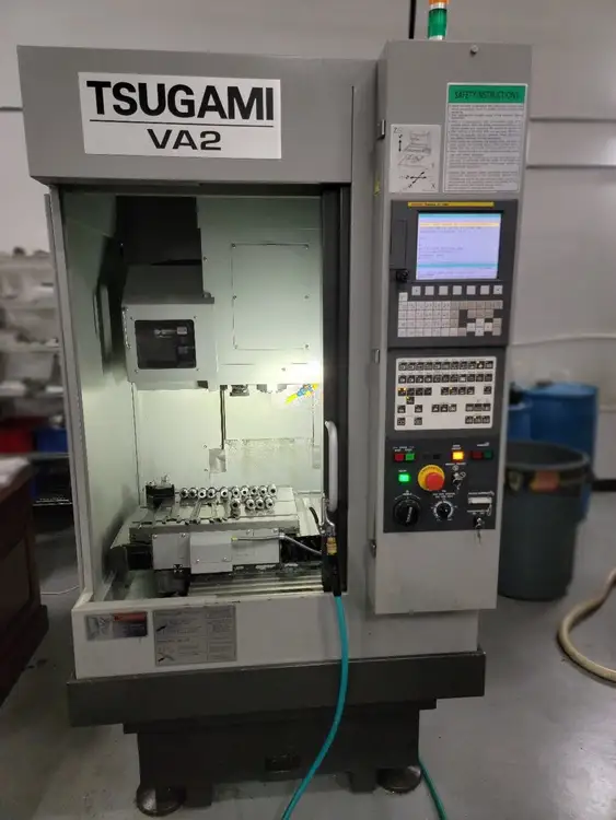 Used 2015 TSUGAMI VA 2 Vertical Machining Centers Illinois US | Revelation Machinery #403072