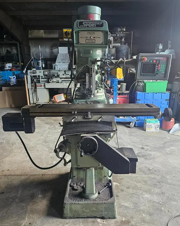 Used 2004 SOUTHWESTERN INDUSTRIES SPORT K3 E Vertical Mills Wisconsin US | Lemke Machinery Sales #722323