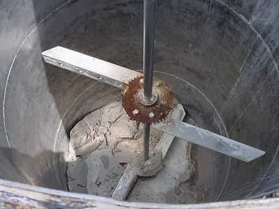 USED 750 GALLON OPEN TOP MIXING TANK OPEN TOP TANK