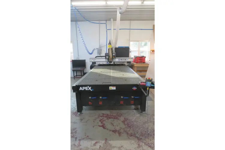 Used 2020 MULTICAM APEX 1 CNC Routers New York US | PlastiMach Corp #805895