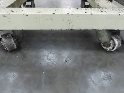 1" Aluminum Top  Steel Base Work Bench Table 24"x36" x 26-36"Adjustable Height
