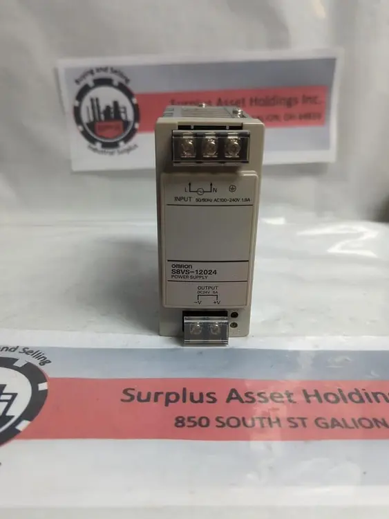 Used OMRON S8VS-12024 Miscellaneous Equipment (Electrical & Power) Ohio US | Surplus Asset Holdings #1209893