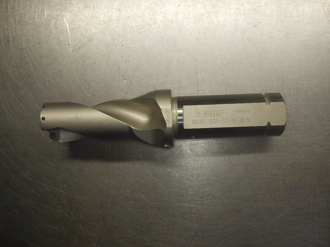 Iscar 1.187" Coolant Thru Drill 1.25" Shank DR1187-2375-125-09-2D-N (LOC637)