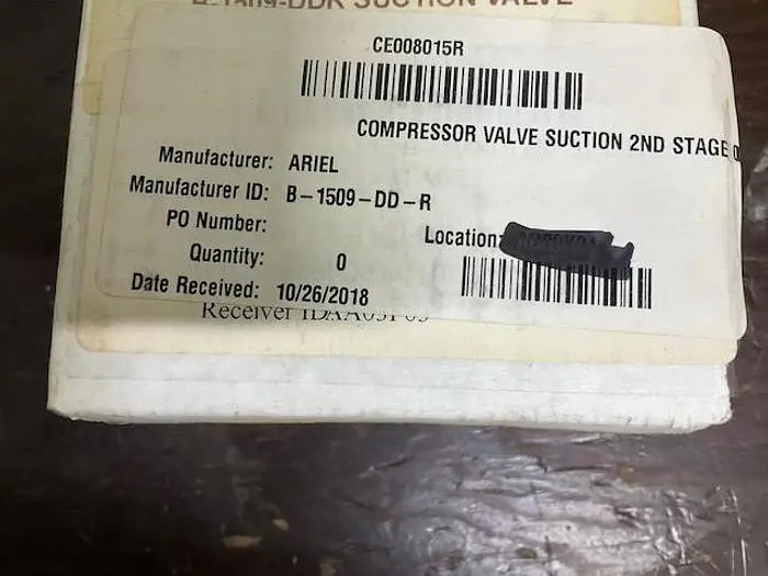 Used ARIEL 60RX Valves/Fittings | Compression Source #410440