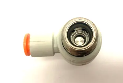 AS3201FG-N03-07 | SMC  Speed/Flow Control Valve 1/4" Tube 3/8" NPT Thread Hex Meter -  Used