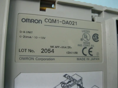 Omron PLC Modules CQM1-CPU21-E, CQM1-OD214, CQM1-DA021, etc H13