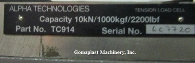 Monsanto T-10 Tensile Tester, Item # 1588