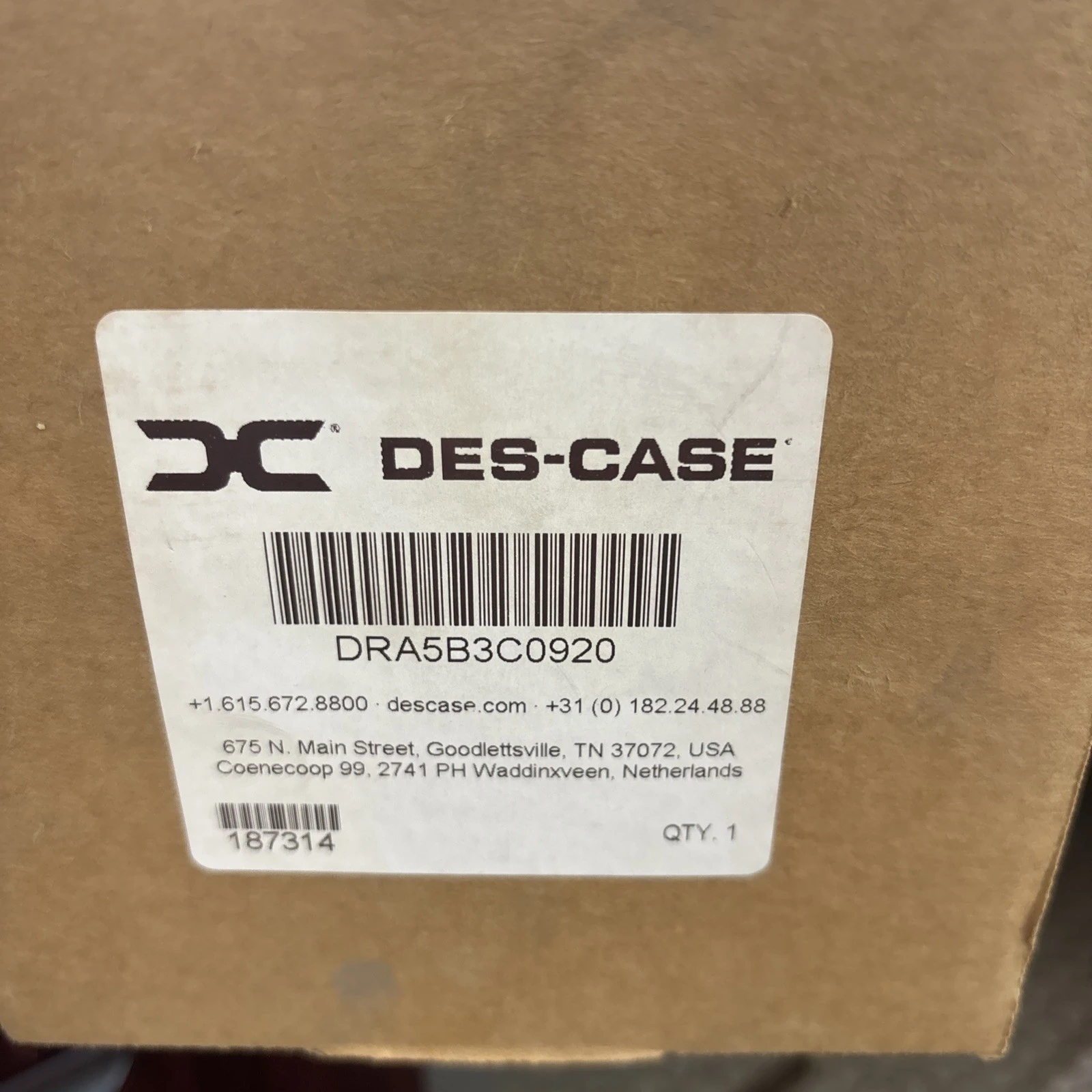 New | in-Stock Des-Case DRA5B3C0920 Filters Indiana US | J&J Industrial Supply #1513303