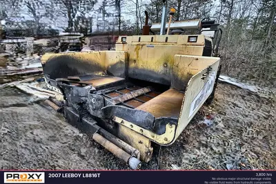 Used 2007 LEEBOY L8816T Asphalt Pavers Pennsylvania US | Proxy Equipment #1382907