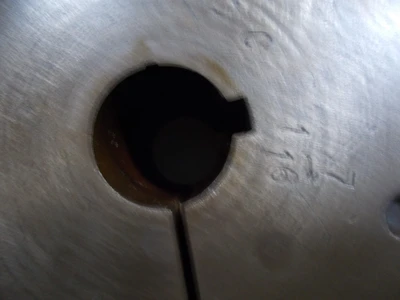 USED WOODS WOODS 7 1/16  BELT PULLEY 7 GROOVES