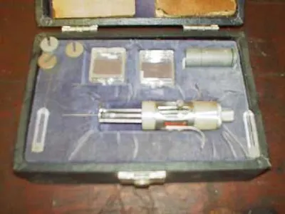 QTY. 1. BECKMAN ANTIQUE SYRINGE WITH THE FOLLOWING...