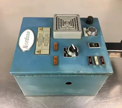 Nordson 809057B / AN92D01270 Warning Over / Under Control Panel. Loc.Wall
