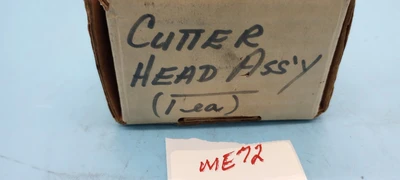 CNC?  CUTTER HEAD ASSEMBLY