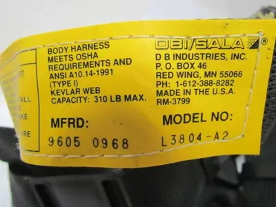 New | in-Stock DBI/SALA _UNKNOWN_ Miscellaneous MRO | Arrow Industrial #650581