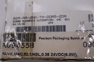 NEW MAC VALVES 82A-AA-BAA-TM-DDA5-2DA SOLENOID VALVE 82 SERIES 4-WAY STK H803A