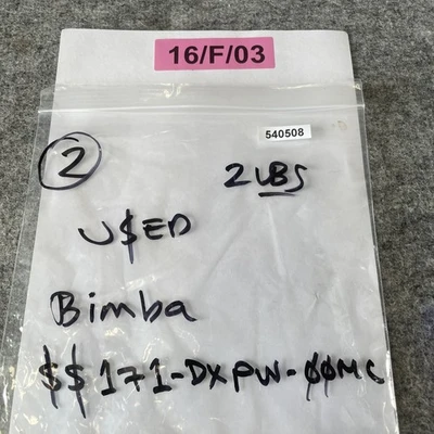 Used Bimba SS171-DXPW-00MC Valves/Fittings California US | Davliegogo LLC #1729024