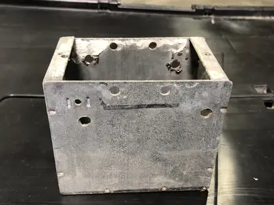 4x2.5" High Voltage Pre-Ganged Masonry Box