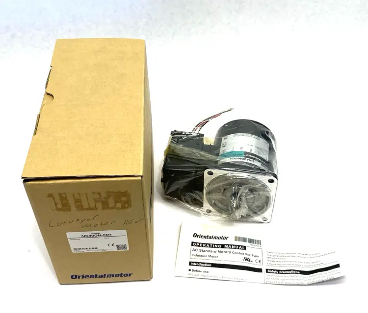 Used ORIENTAL MOTOR WORLD K SERIES PINION SHAFT INDUCTION MOTOR 40W A.C. Motors Michigan US | Maverick Industrial Sales #1090373