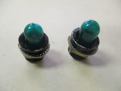 Used DDP12 Green Used Panel Lamp (QTY 2)
