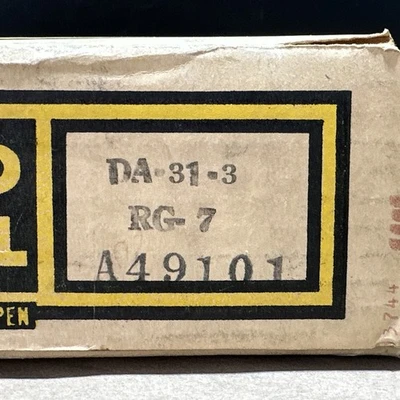 NEW Mercoid Control DA-31-3 RG-7