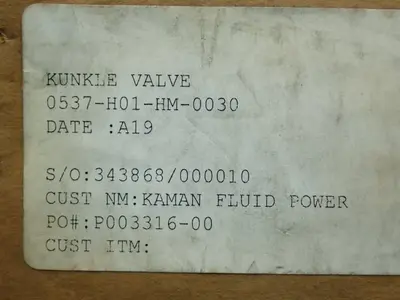 NEW KUNKLE 0537H01HM0030