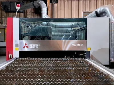 Used 2014 MITSUBISHI ML3015EX-45CF-R Laser Cutters | Machine Factory Outlet #1267098