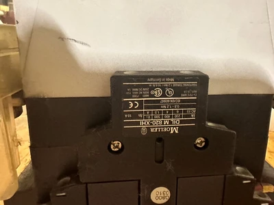 MOELLER DILM185 CONTACTOR
