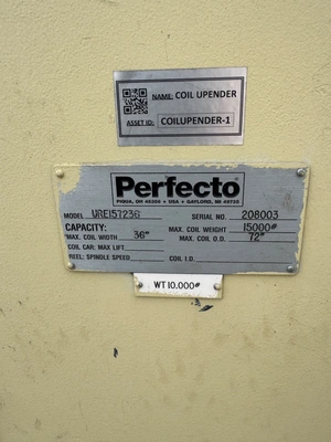 PERFECTO URE157236 UPENDERS/DOWN-ENDERS | Wheeler Machinery Sales (6)