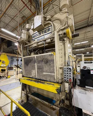 1990 MINSTER 150 TON SSDC PRESS Straight Side, Double Crank (Single Action) Presses | Timco, Inc. (2)