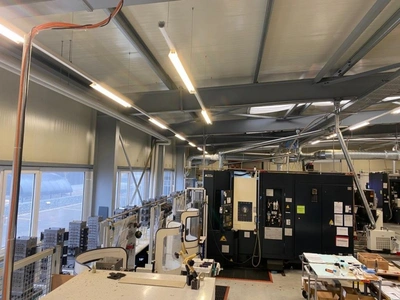 MAKINO Machining Centre Cell (2 off HMC 1998 and 2002 + 22 pallets)
