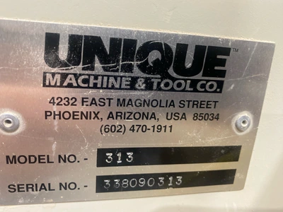 Unique 313 Mitre Door Machine