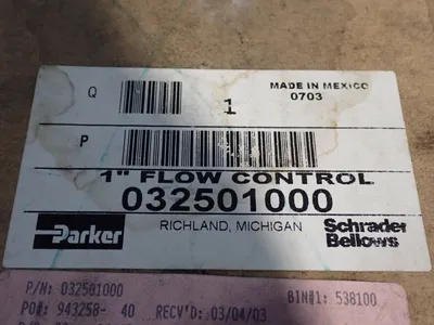 New | in-Stock PARKER 032501000 Pumps Ohio US | HGR 24 #882123