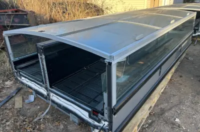 7-0037 2 Configurations Hussmann FWGL Single Deck Merchandiser for Frozen Applic