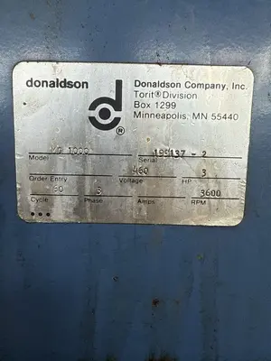 USED DONALDSON TORIT MC 1000